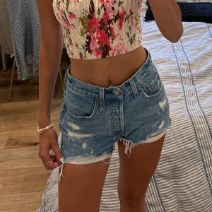 levi 501s worn once!